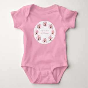 Hanami Japanese Cherry Tree Personalisiert Baby Strampler