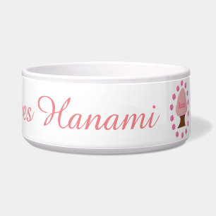 Hanami Japanese Cherry Tree Personalisiert Napf