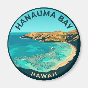 Hanauma Bay Hawaii Magnet