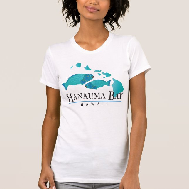 Hanauma Bay Hawaii Parrot Fish T-Shirt (Vorderseite)