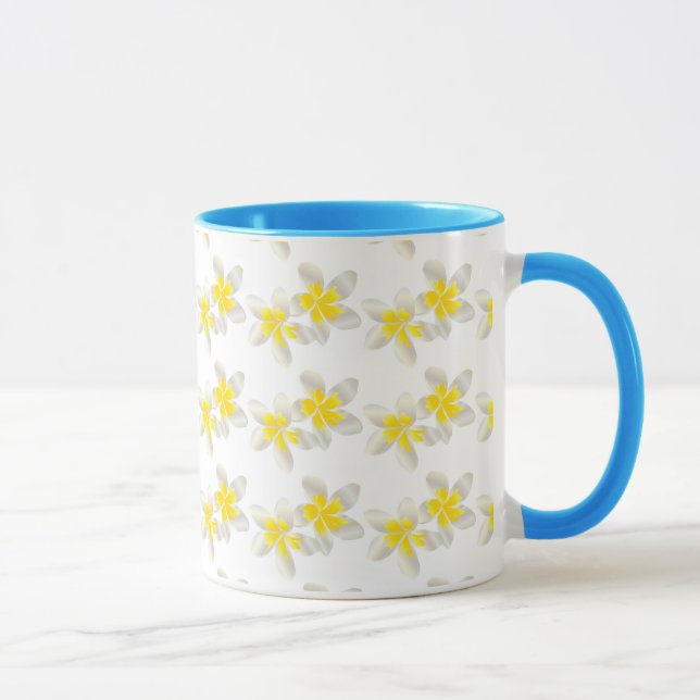 Hanauma Bay Hawaii Plumeria Café Mug Fleur (Droite)