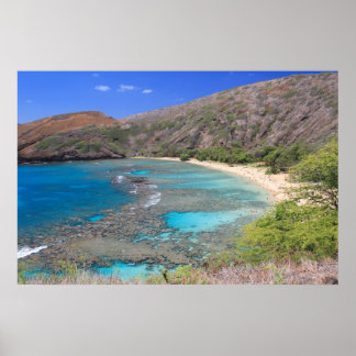 Hanauma Bay, Hawaii Poster