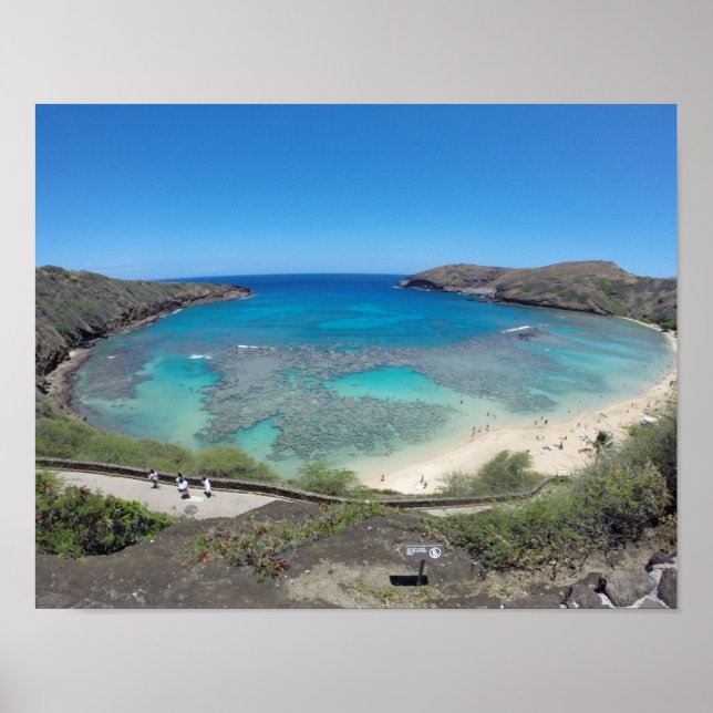 Hanauma Bay Hawaii Poster (Vorne)