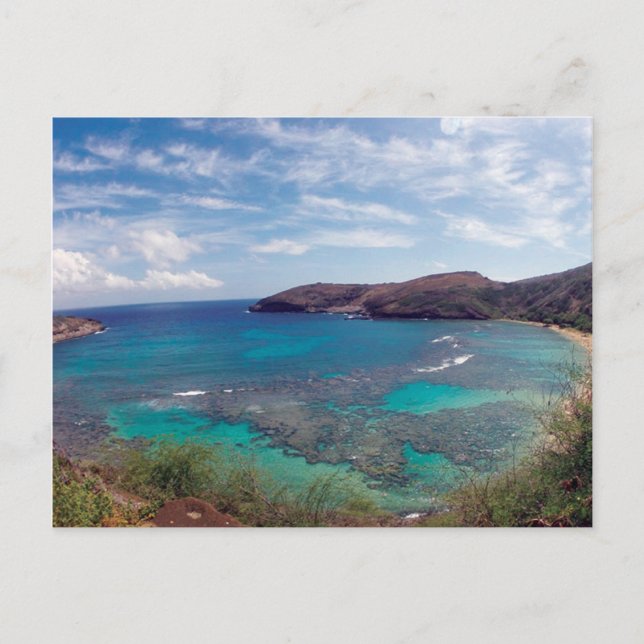 HANAUMA BAY HAWAII POSTKARTE (Vorderseite)