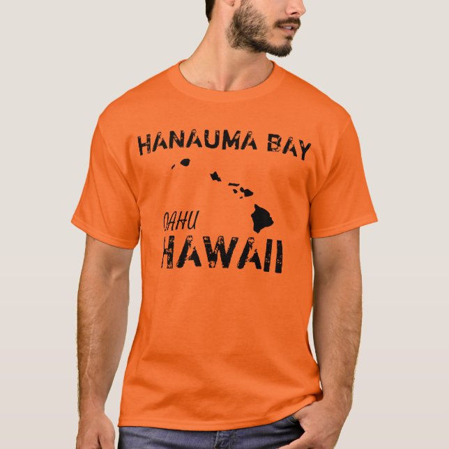 HANAUMA BAY HAWAII T-Shirt (Vorderseite)