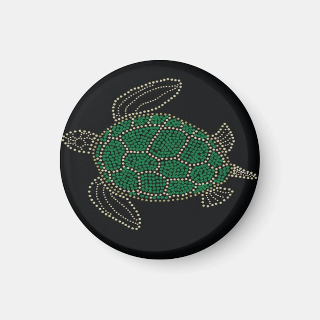 Hanauma Bay Hawaii Turtle Magnet (Vorne)