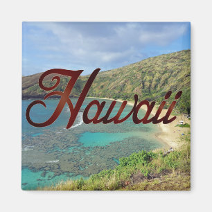 Hanauma Bay Oahu Hawaii Magnet