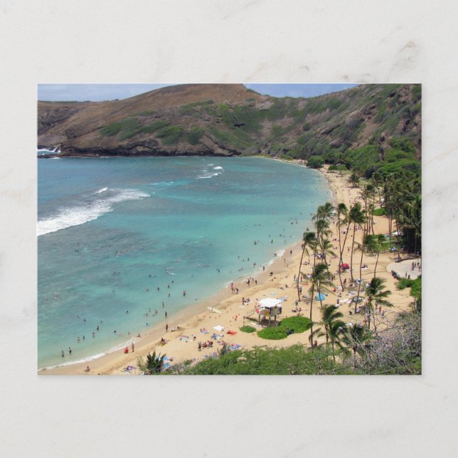 Hanauma Bay Postkarte (Vorderseite)