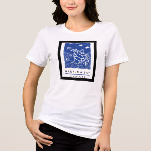 Hanauma Bay Turtle Tri-Blend Shirt