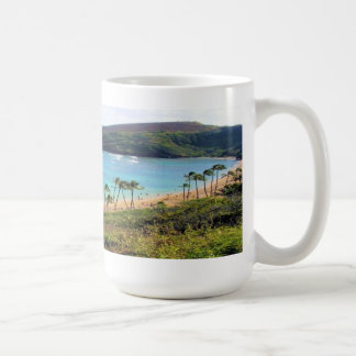 Hanauma Bucht, Ansicht Honolulus, Oahu, Hawaii Kaffeetasse