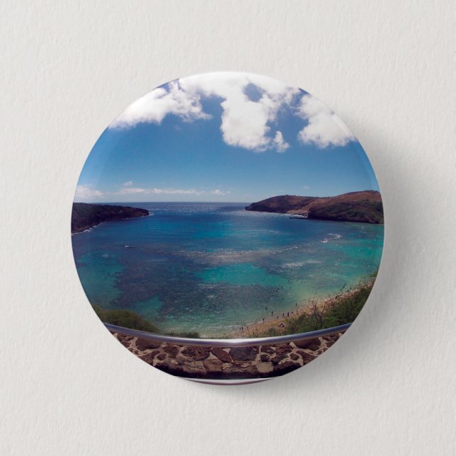 HANAUMA BUCHT HAWAII BUTTON (Vorderseite)
