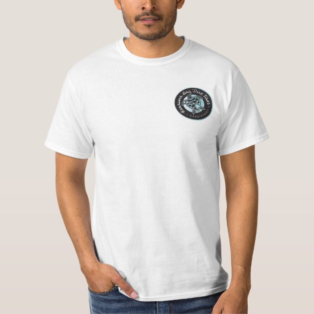 Hanauma Bucht-Tauchen bereist Logo-Shirt T-Shirt (Vorderseite)