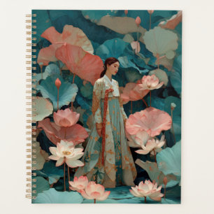 Hanbok Impasto Vintage et Lotus Rose