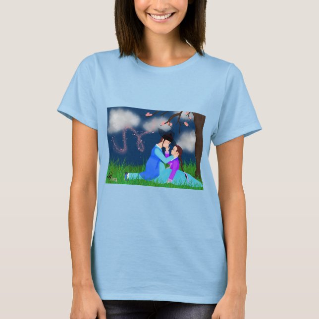 Hanbok-Paar T-Shirt (Vorderseite)