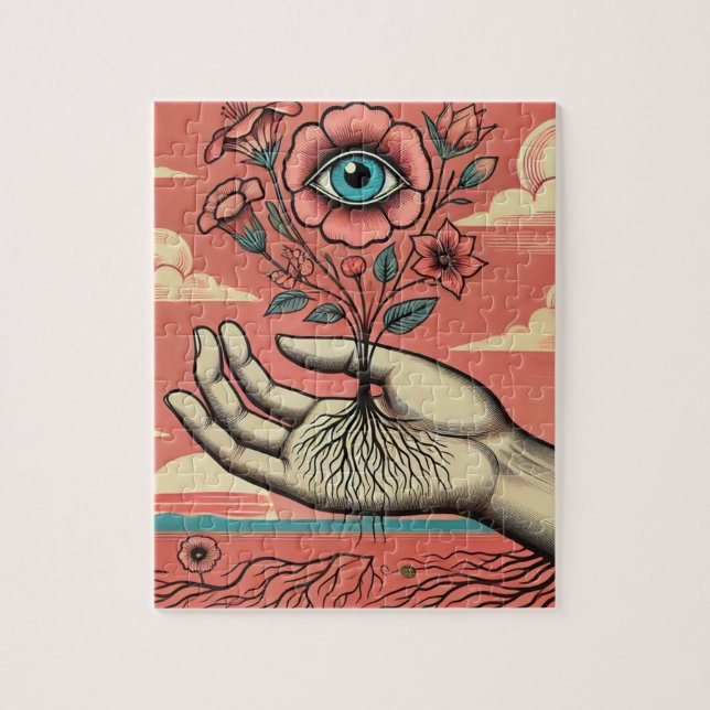 Hand der Surreal Gardeners (Vertikal)