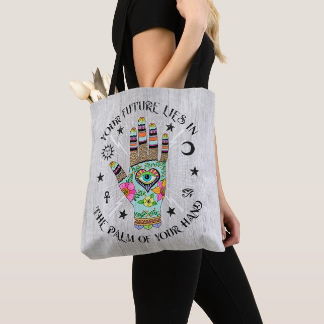 Hand des Schicksals Tasche (Von Nahem)