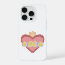 Hand-drawn Immaculate Heart of Mary IPhone Case 15 Pro Hülle