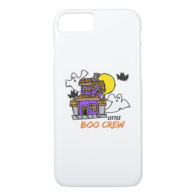 Hand Drawn Little Boo Crew Halloween Case-Mate iPhone Hülle (Rückseite)