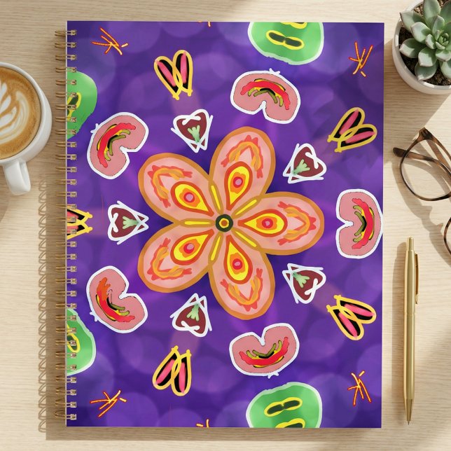 Hand drawn modern floral chic Planner Planer (Von Creator hochgeladen)