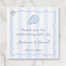 Hand Drawn Oyster Roast Couples Bridal Shower