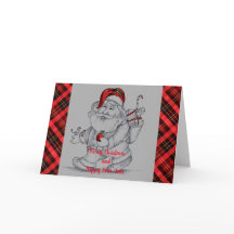 Hand Drawn Santa Claus