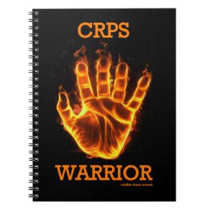 Hand/Flammen...CRPS Notizblock