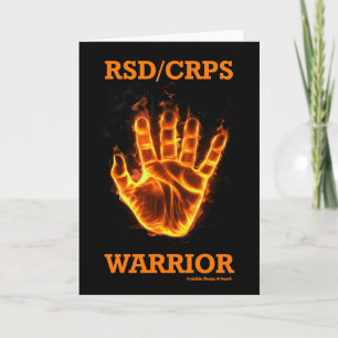 Hand/Flammen...RSD/CRPS Karte