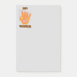 Hand/Flammen...RSD Post-it Klebezettel