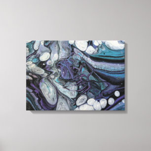 Hand gegossene AcrylLeinwand des entwurfs-12 des Leinwanddruck