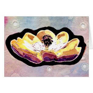 Hand geschnitzte Magnolien-Blume
