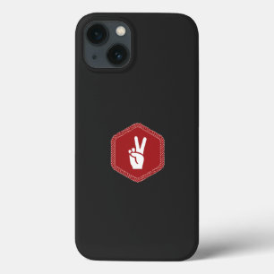 Hand, Geste, Daumen, Schriftart, Rot, Handgelenk, Case-Mate iPhone Hülle