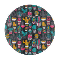 Hand gezeichneter Kaktus im Skizze-Art-Muster