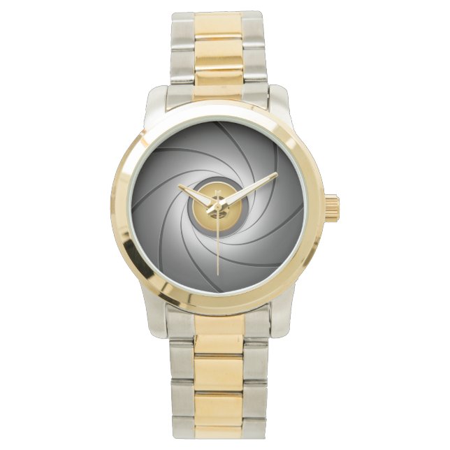 Hand Gun Barrel Look Watch Armbanduhr (Vorderseite)