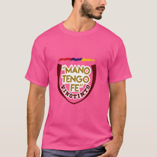 Hand Ich habe den Glauben I Flannel Vinotinto I Ve T-Shirt