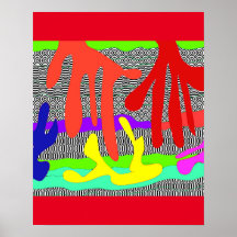 Hand Jive Poster Print