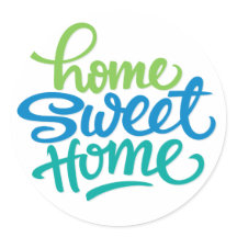 HAND LETTERED ZUHAUSE SWEET ZUHAUSE | HAUSHALTSBEW