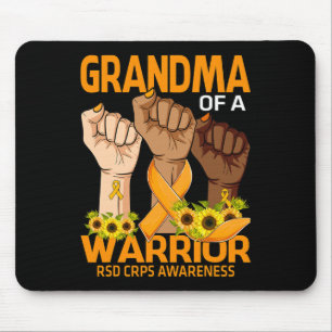 Hand Oma eines Kriegers Rsd Crps Bewusstsein Sonne Mousepad