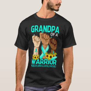 Hand Opa eines Kriegers progressiv supranuclear T-Shirt