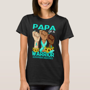 Hand Papa eines Kriegers Agoraphobia Bewusstsein S T-Shirt