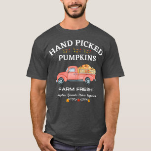HAND PICKED PUMPKINS, ERNTEDANK, AUTUMN FALL WO T-Shirt