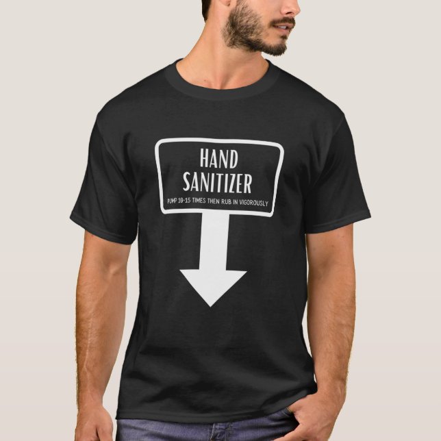 HAND SANITIZER  T-Shirt (Vorderseite)