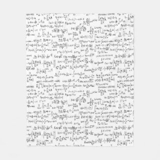 Hand schriftliche Mathe-Gleichungen // Fleecedecke