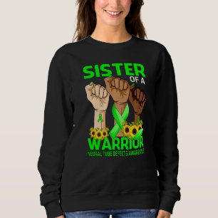 Hand-Schwester eines neuronalen Kriegers Tube Defe Sweatshirt