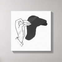 Hand Silhouette Camel