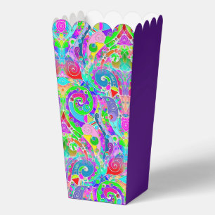 Hand- und digital gemaltes Muster Art 22 Geschenkschachtel