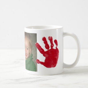 Hand- und Fußdruck Kaffeetasse