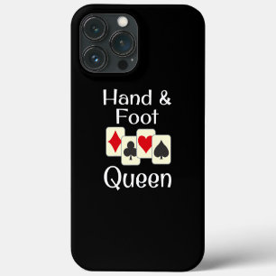 Hand- und Fußkönigin-Spielkarten-Spiel-Champion Case-Mate iPhone Hülle