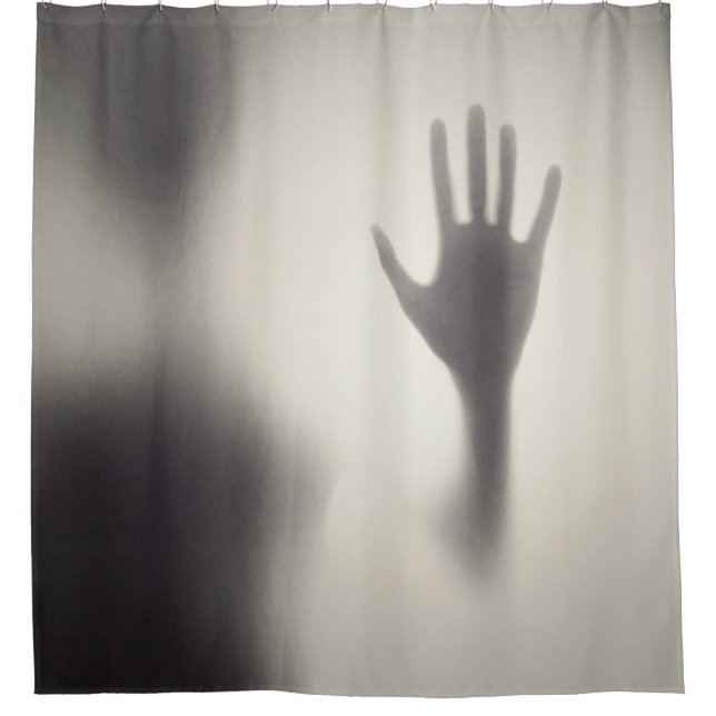 Hand von der anderen Seite Duschvorhang (Vorderseite)