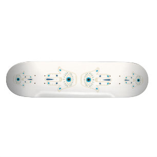 Hand von Hamsa/von Blicks-Skateboard-Plattform Skateboard