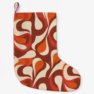 Hand zeichne ein etnisches Muster. Stilvoller Desi Kleiner Weihnachtsstrumpf